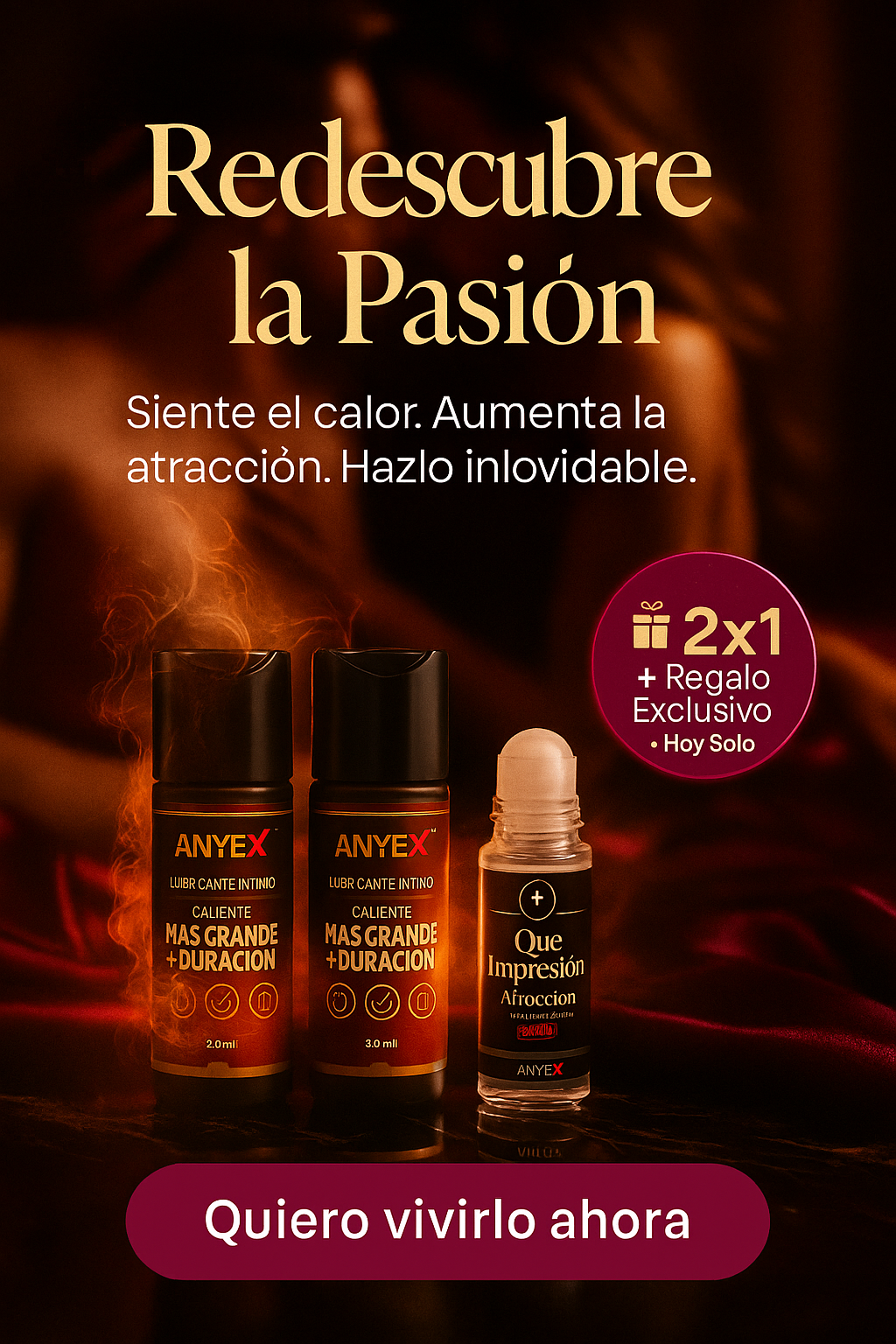 Potencia tu placer con el lubricante caliente que transforma tus encuentros